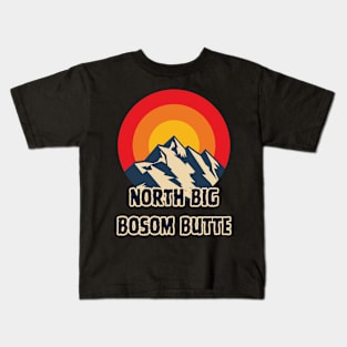 North Big Bosom Butte Kids T-Shirt